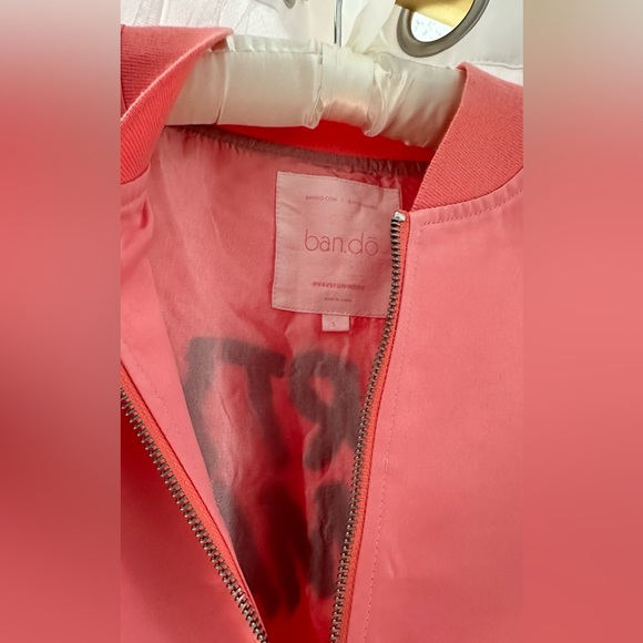 Ban.Dō NYC 💗 Pink Silk Bomber Jacket “Party Animal”🎈 🦓 - Picture 6 of 9